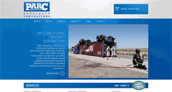 Desktop Screenshot of parcspecialty.com
